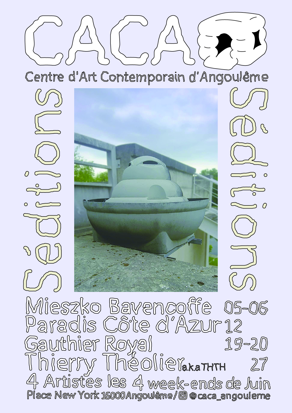 « Intervenfion THTH » au C.A.C.A aka le Centre d'Art Contemporain d'Angoulème